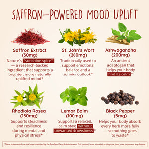 Joy-Filled with Saffron