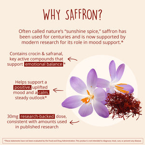 Joy-Filled with Saffron