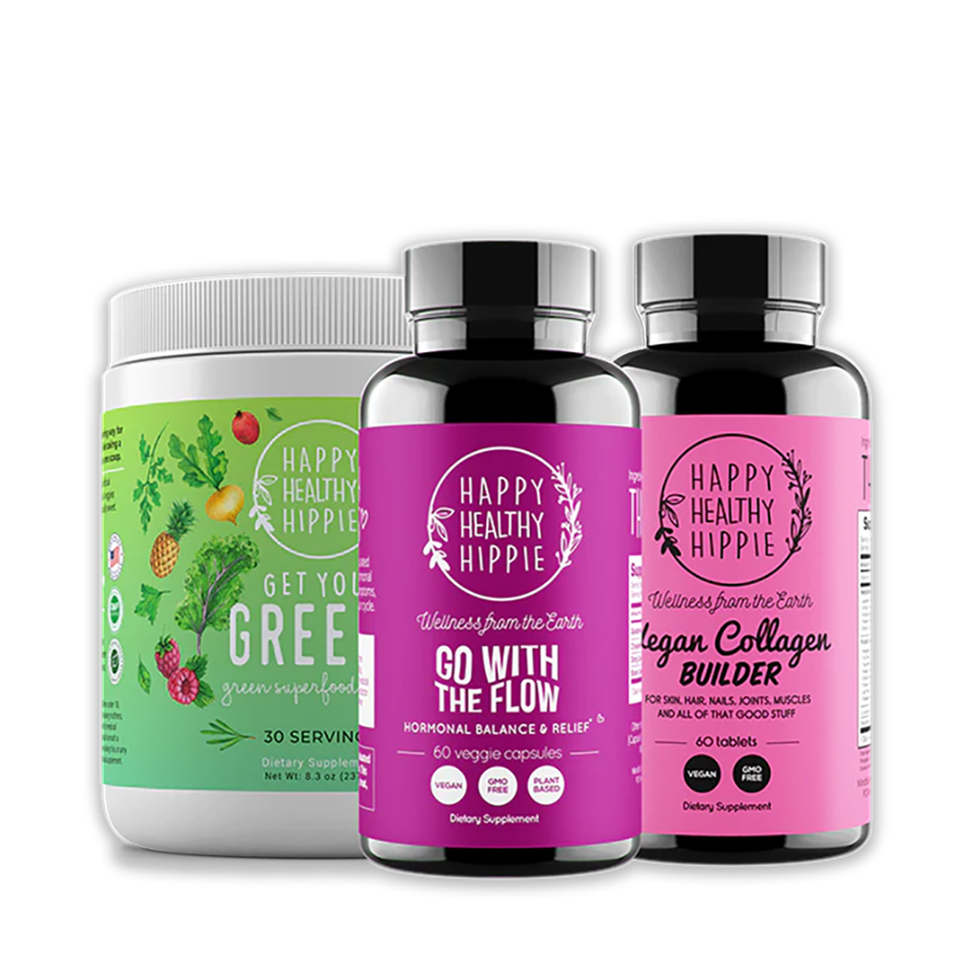 Happy Healthy Hippie Lovely Ladies Collection Supplement - Hormone Balancing Support for Women