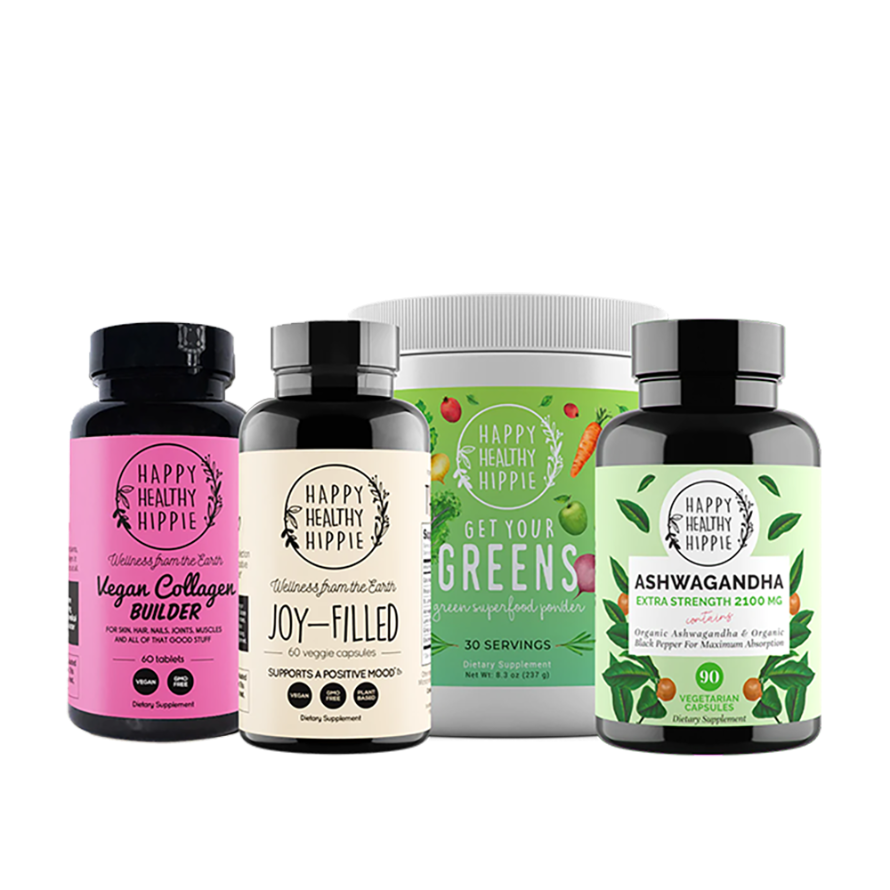 Happy Healthy Hippie Winter Collection Supplement for Immune Support and Stress Management